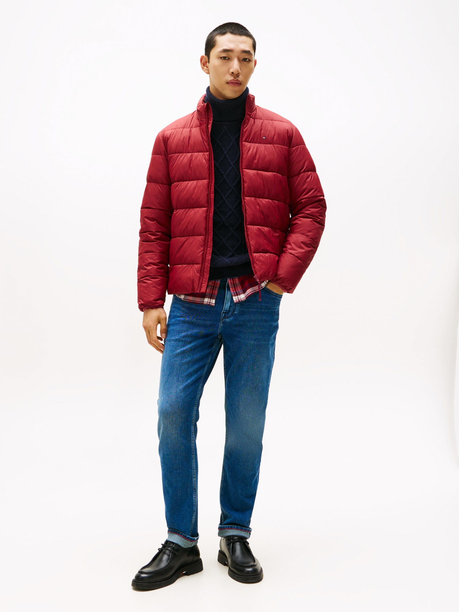 MID WEIGHT STAND COLLAR JKT