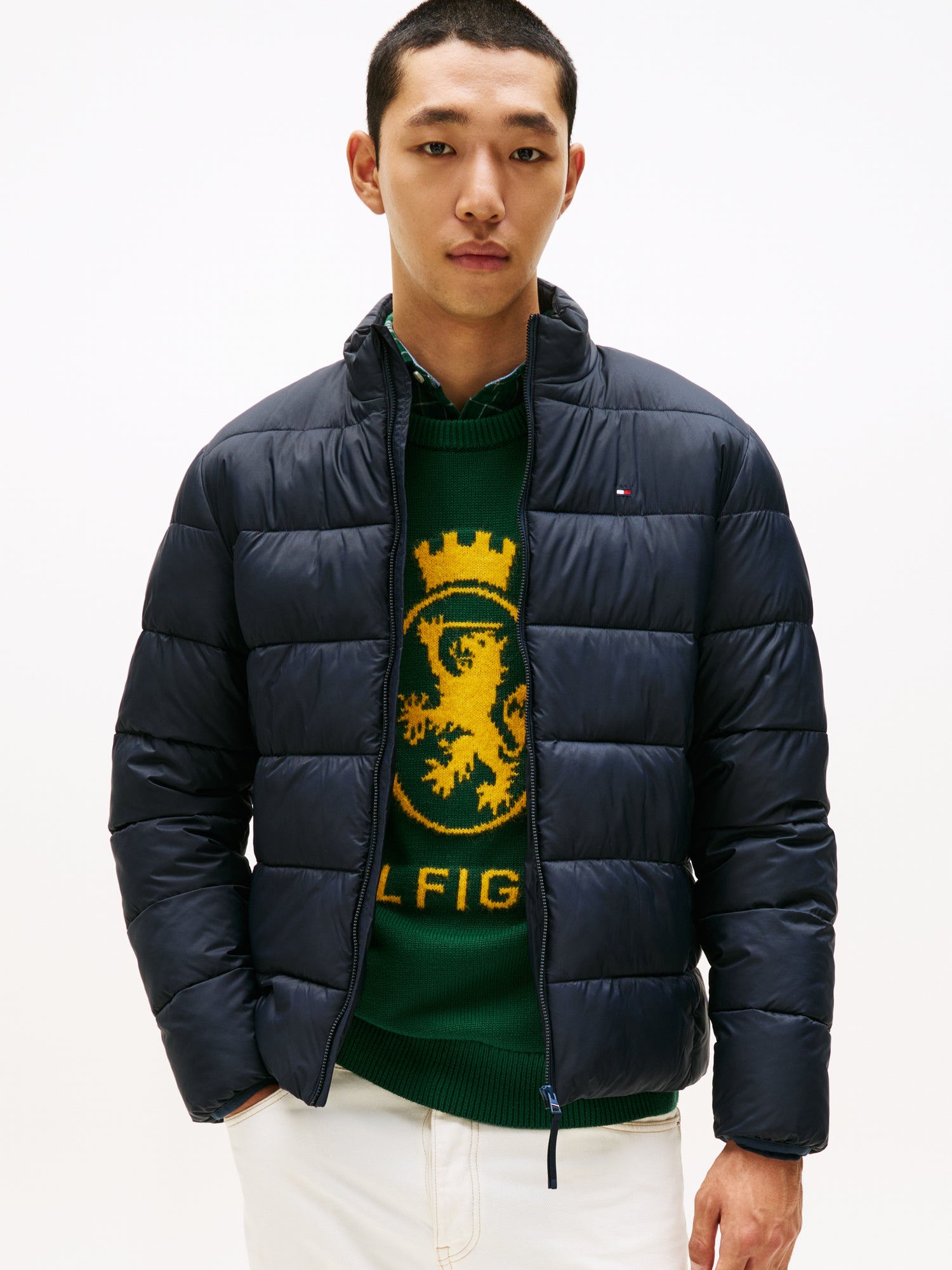 MID WEIGHT STAND COLLAR JKT