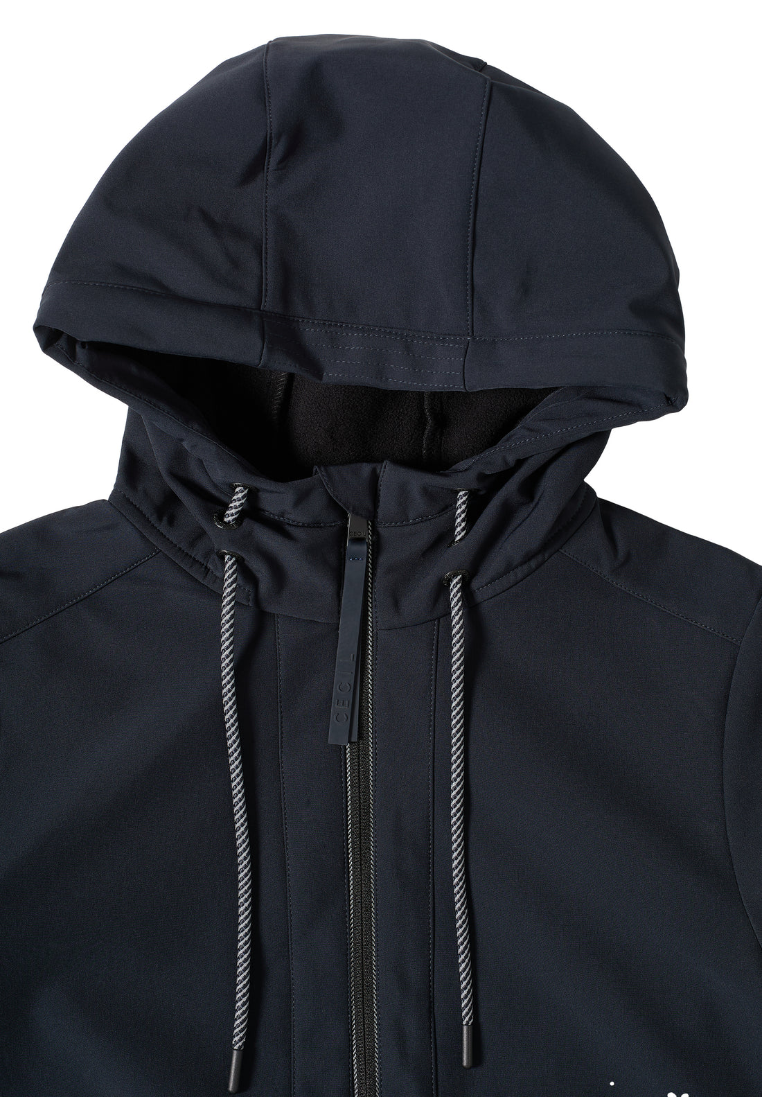 CECIL Midi Softshell Jacke für Damen mit  sportiver Optik Dark