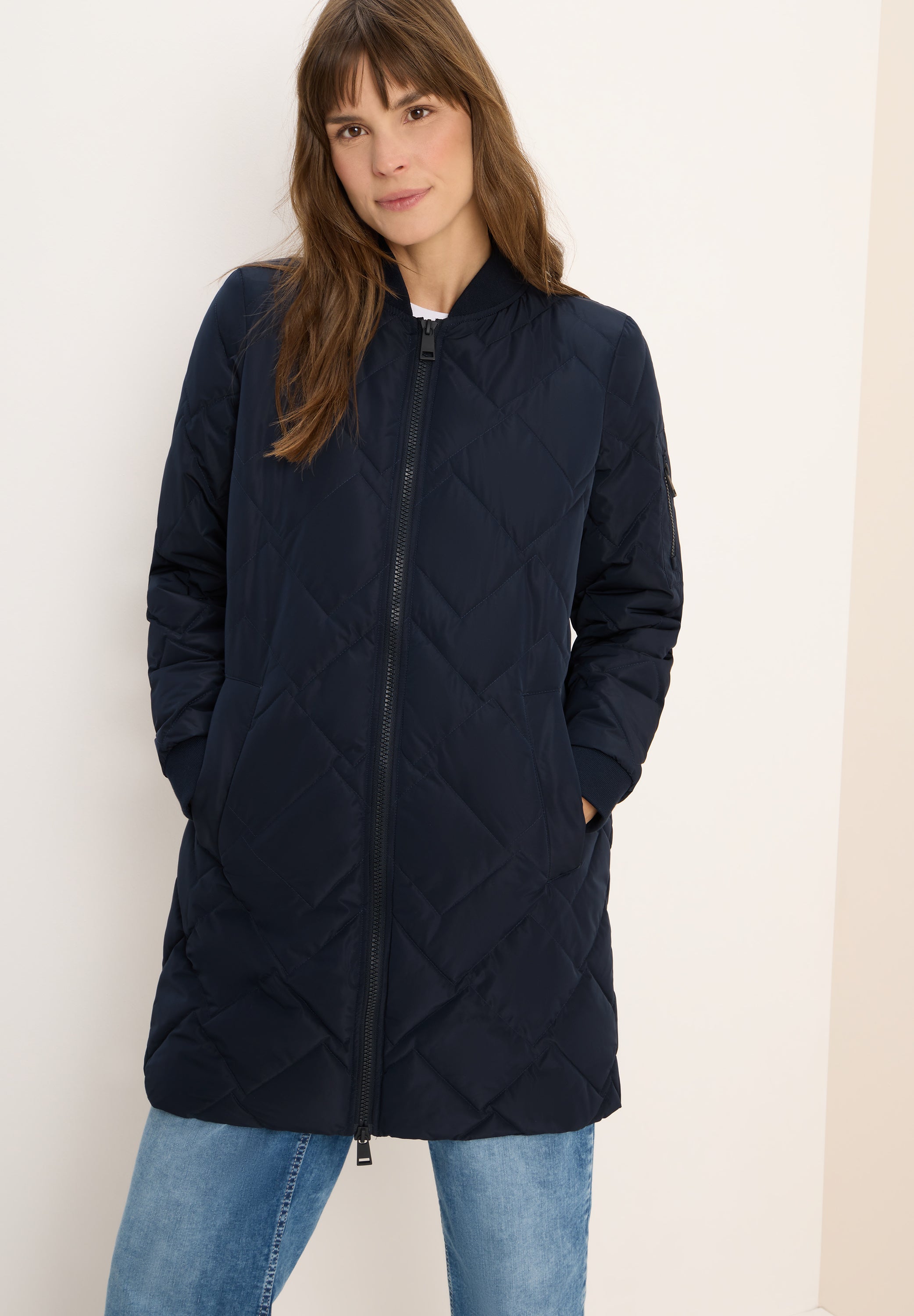 CECIL Langer Stepp-Blouson für Damen