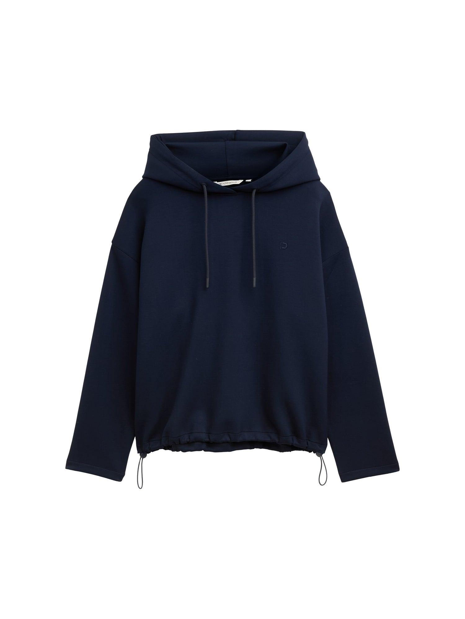 Loose Fit Scuba Hoodie Sweatshirt