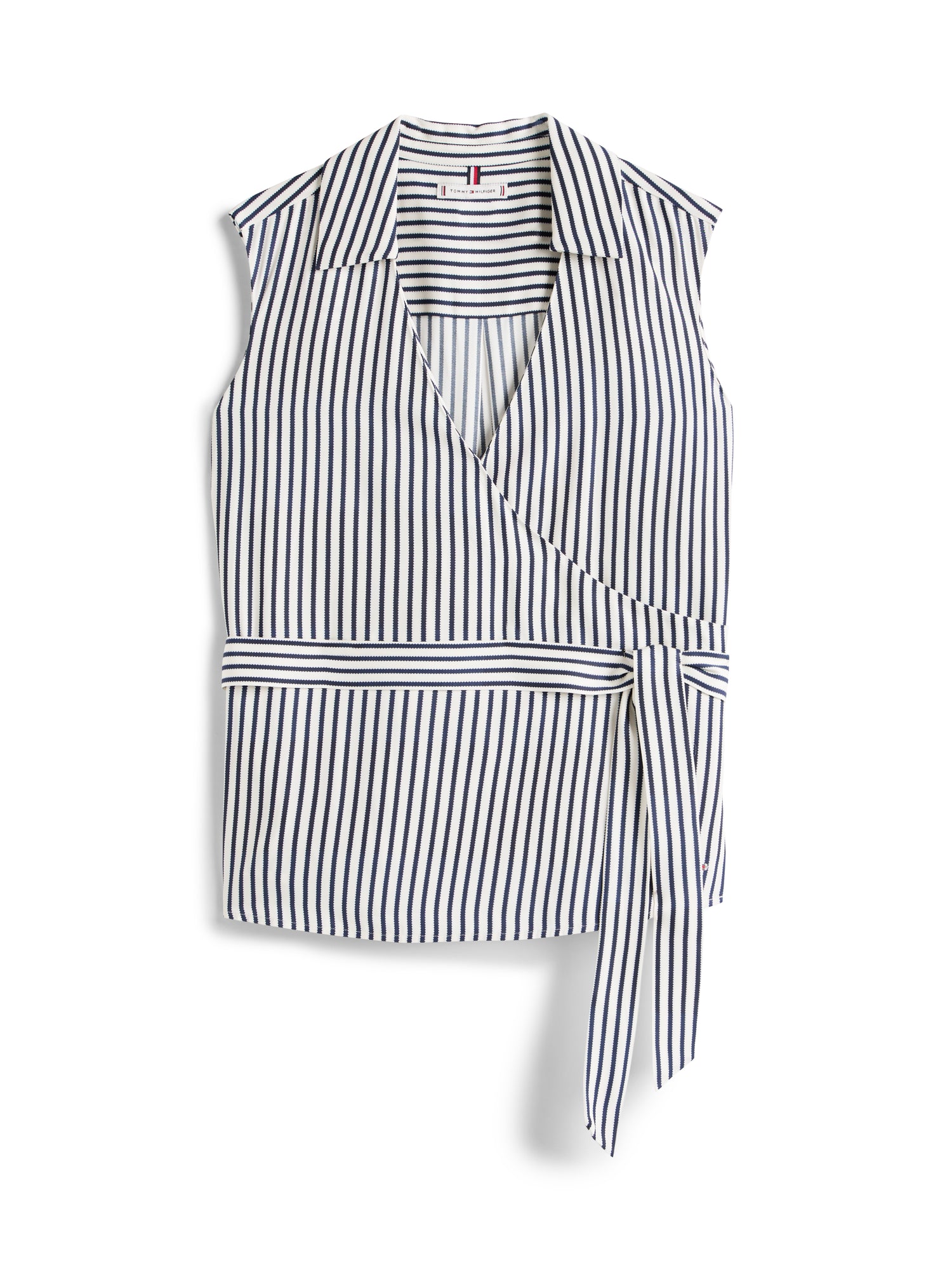VIS TWILL NS WRAP TOP