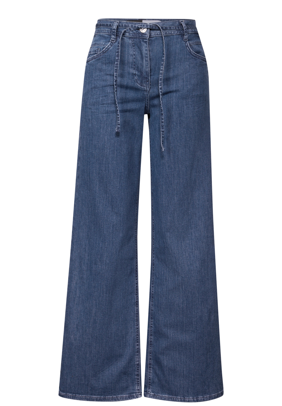 Flared Wide Leg Jeans blue