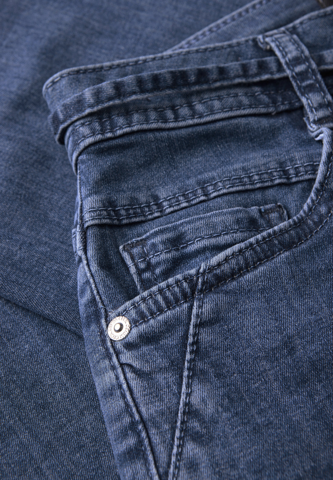 Flared Wide Leg Jeans blue