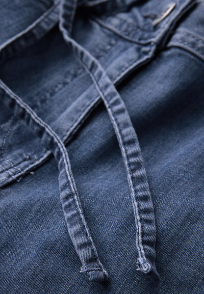 Flared Wide Leg Jeans blue