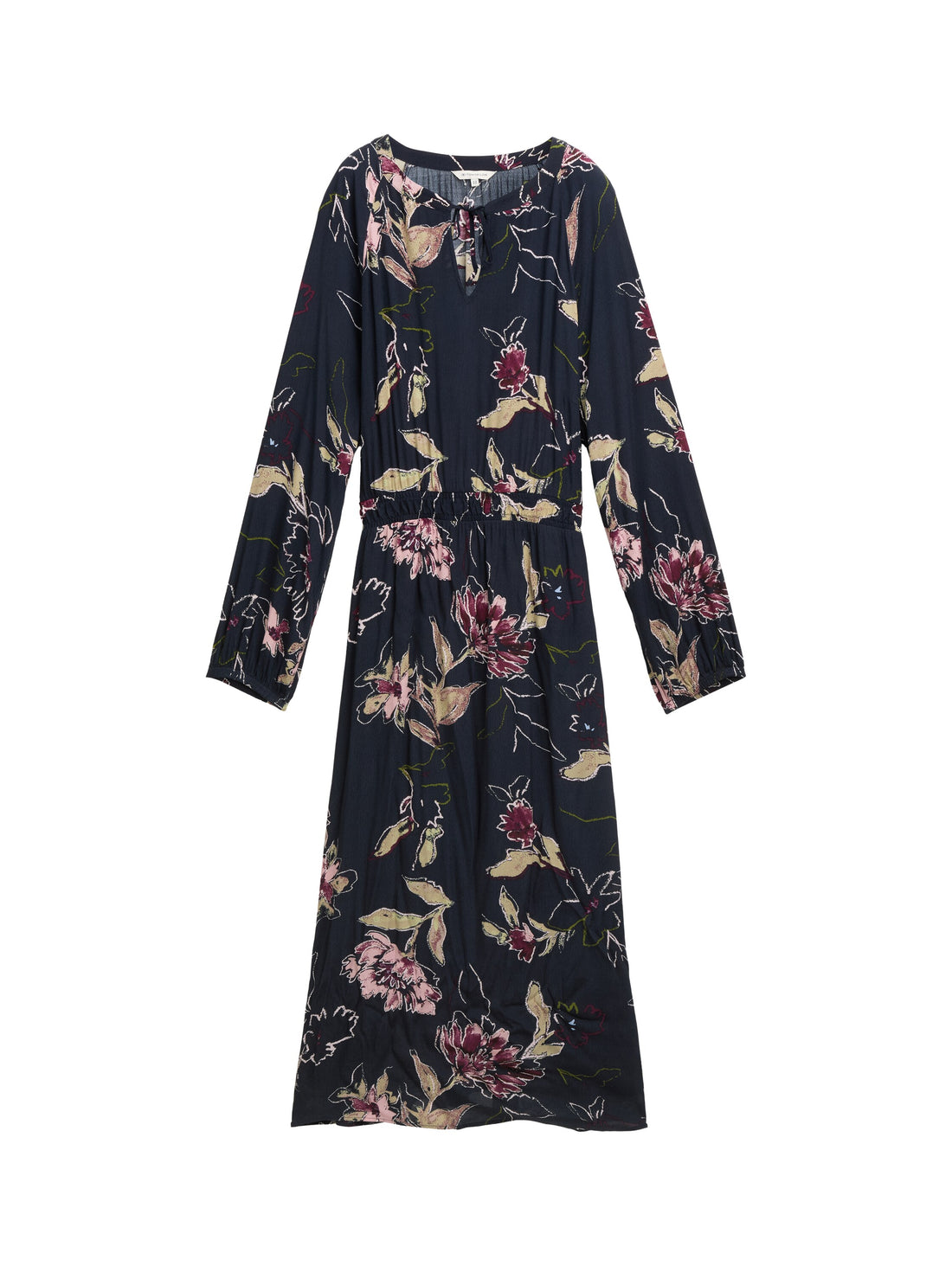 Plus Size - Maxi-Kleid mit Blumenmuster