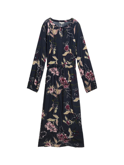 Plus Size - Maxi-Kleid mit Blumenmuster