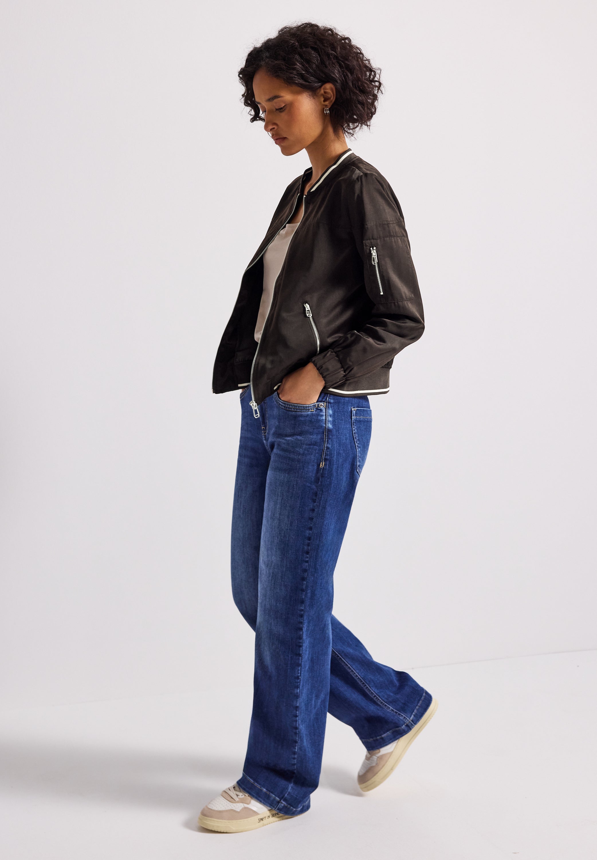 Satin Blouson