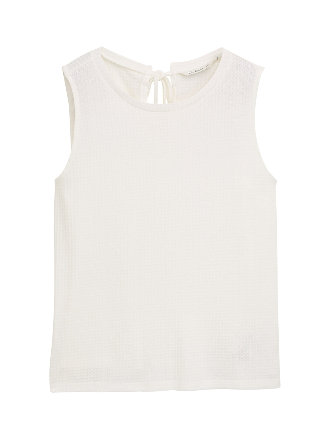 Loose Fit Top mit Waffelstruktur