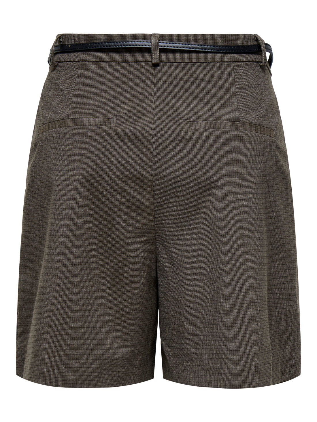 ONLGARIA LIFE HW BELT CHECK SHORTS TLR