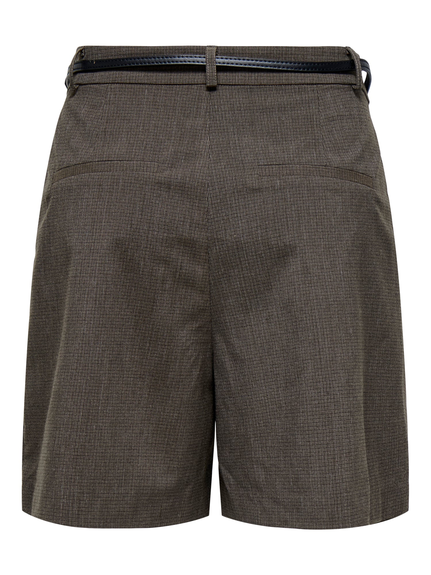 ONLGARIA LIFE HW BELT CHECK SHORTS TLR