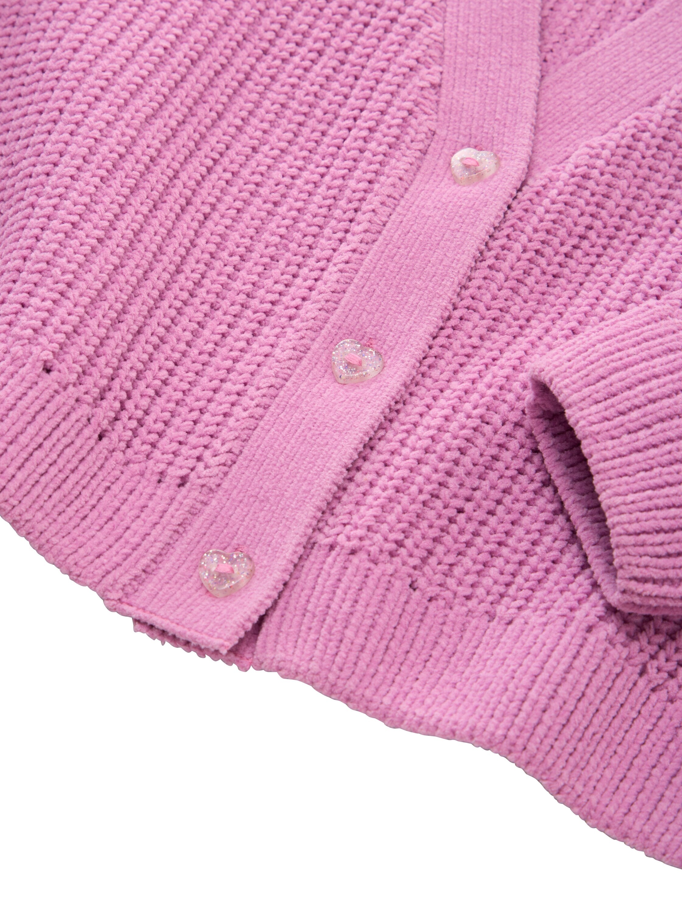 Cardigan mit V-Ausschnitt