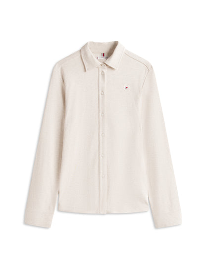 MODERN INTERLOCK REG LS SHIRT