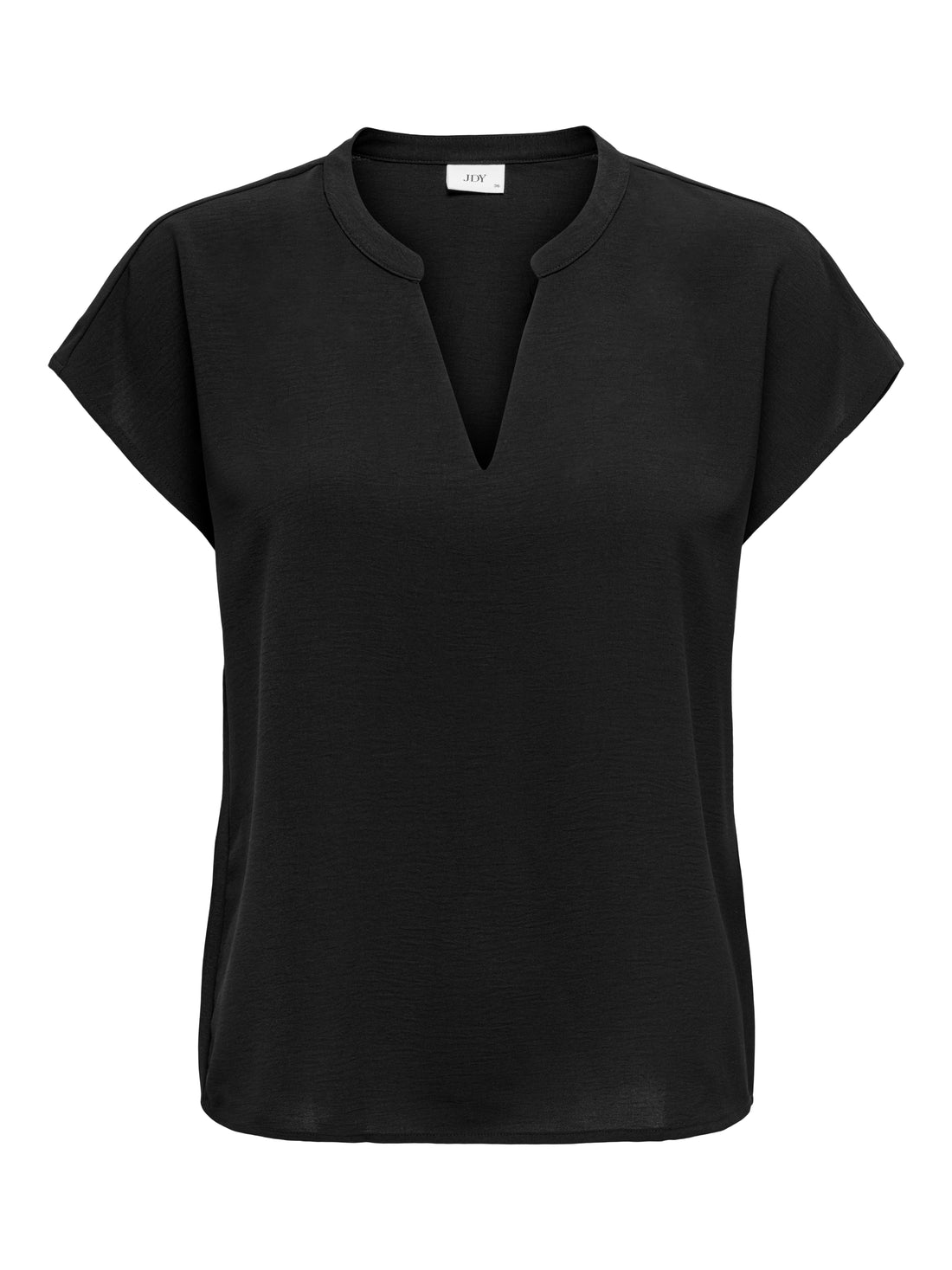 ONLY JdY JDY Damen Top V-Ausschnitt Kurzarm Voluminöser Armschnitt Mittelsohle Kork