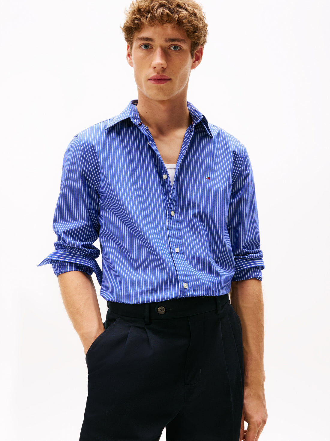 CORE HAIRLINE POPLIN RF SHIRT