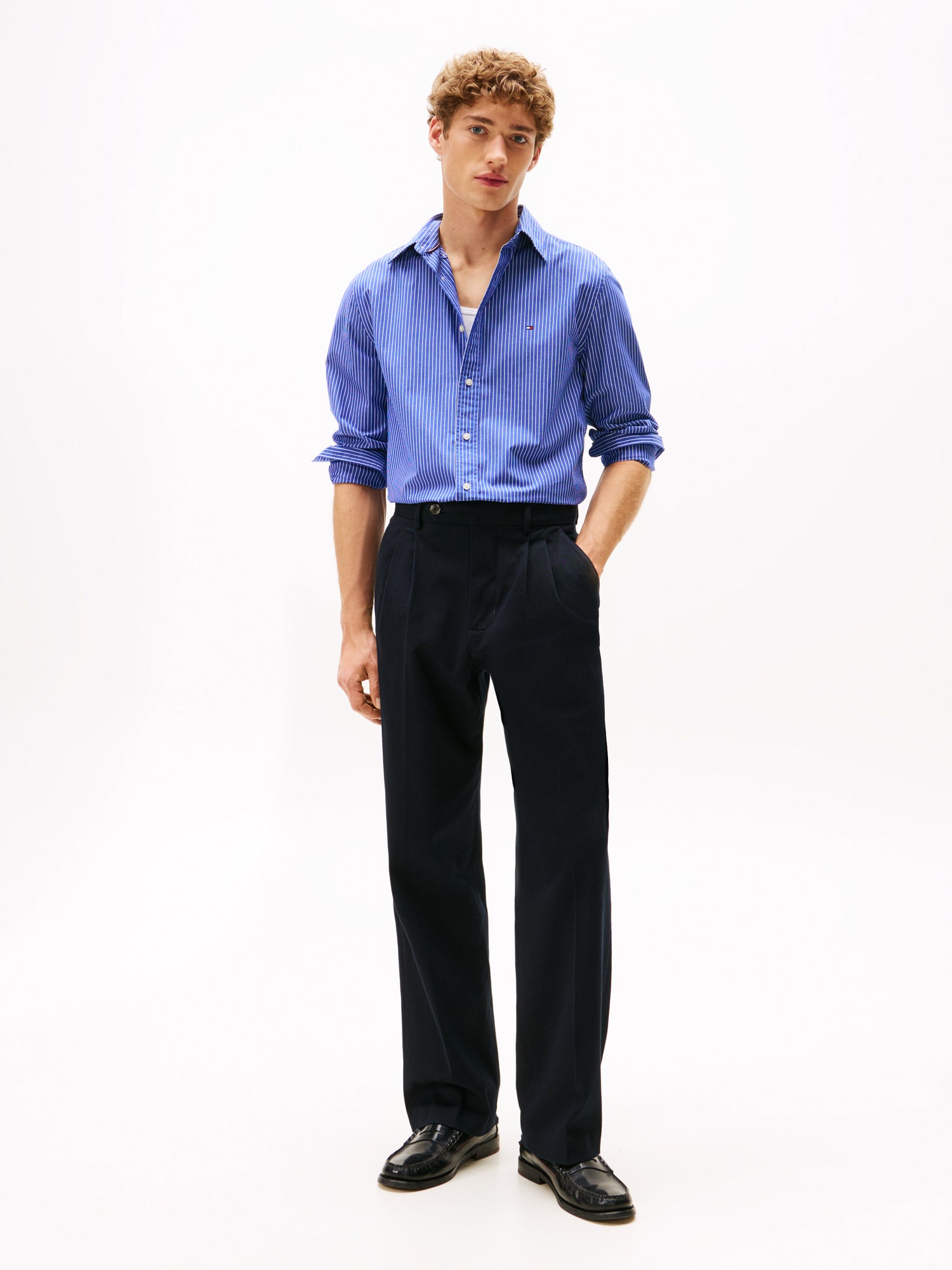 CORE HAIRLINE POPLIN RF SHIRT