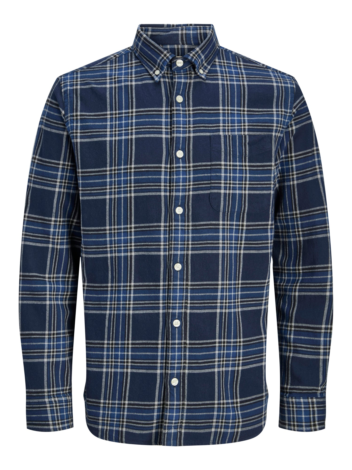 JPRBLUBROOK CHECK L/S SHIRT SN