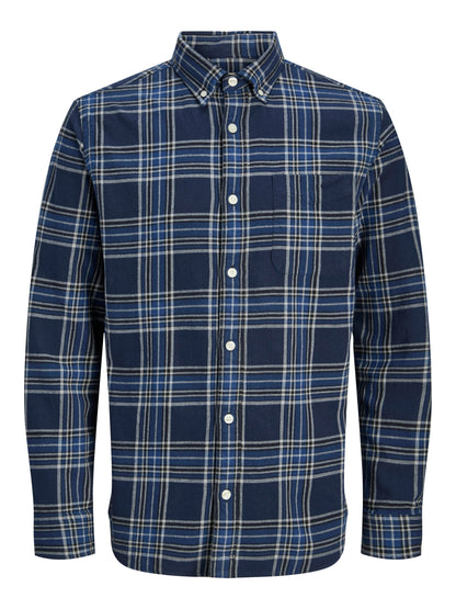JPRBLUBROOK CHECK L/S SHIRT SN