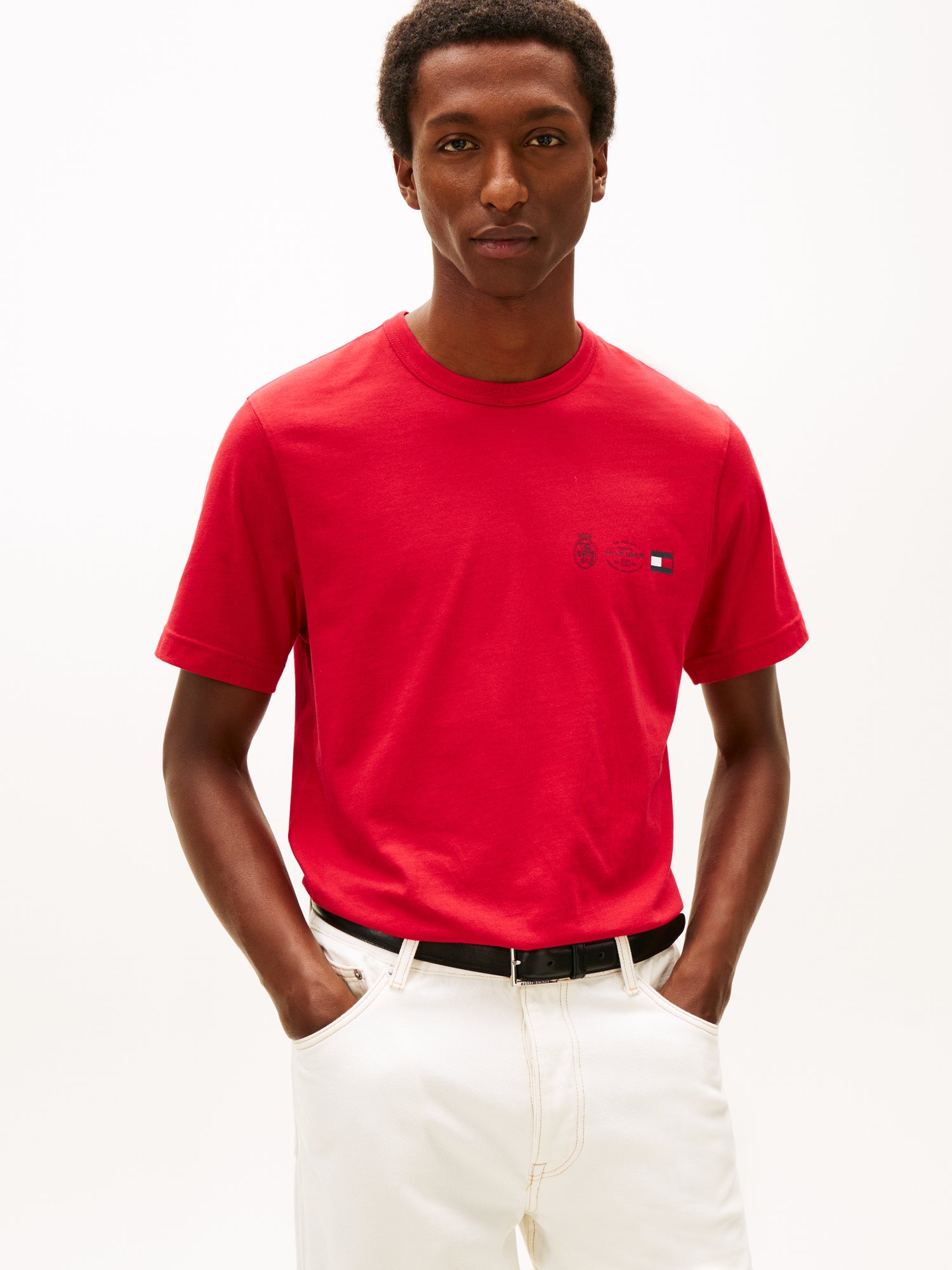 SMALL CREST OUTLINE TEE