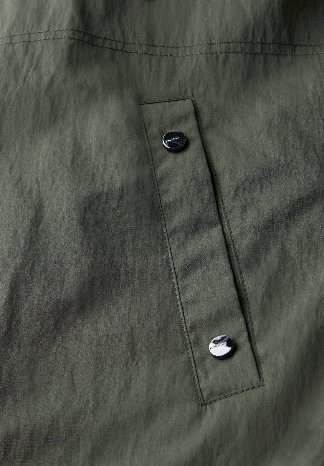 Langer Blouson mit Kapuze