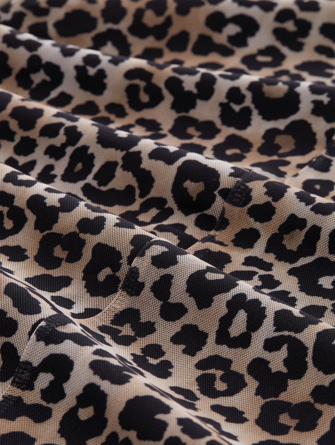 Mesh Midi-Kleid mit Muster