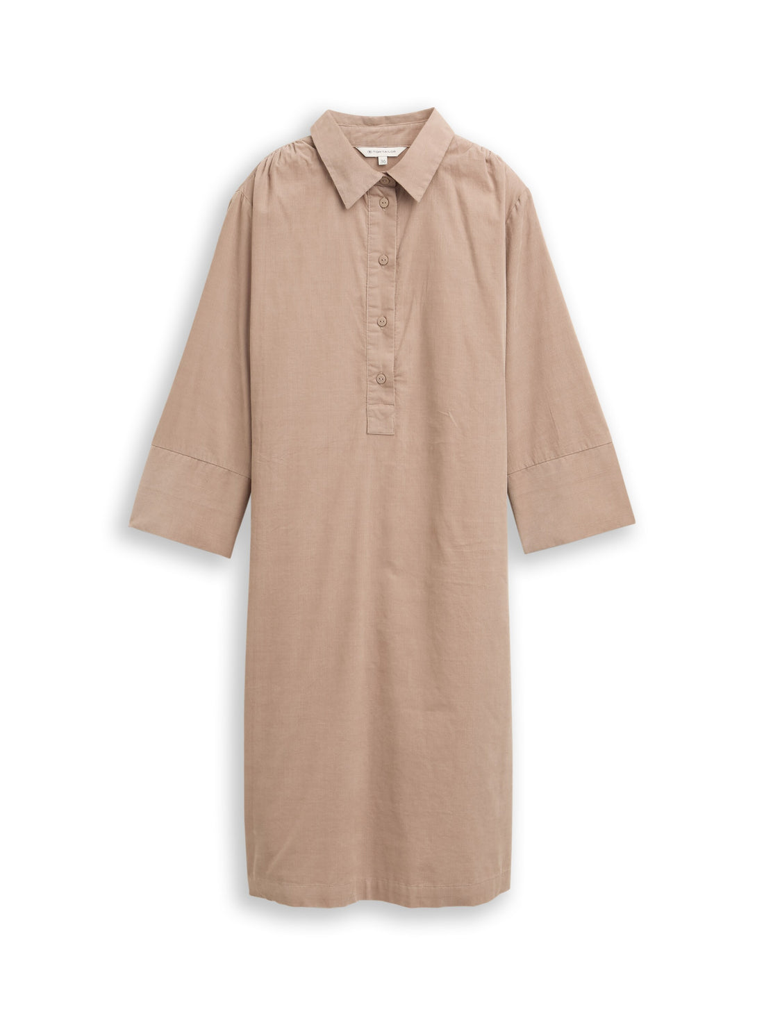 Cordkleid mit Kragen