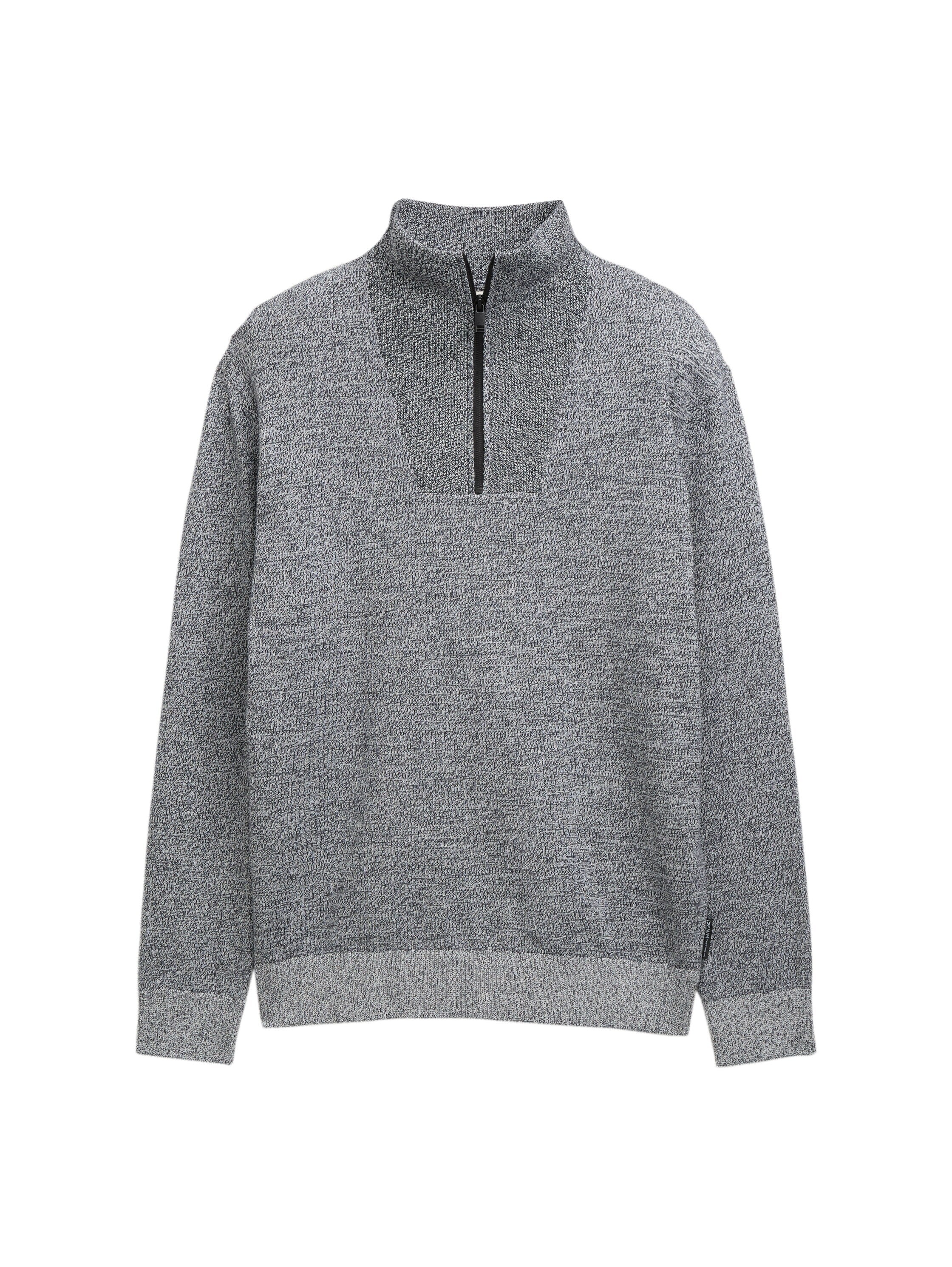 Troyer Strickpullover aus Baumwolle