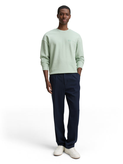 Relaxed Fit Sweatshirt mit Rückenprint