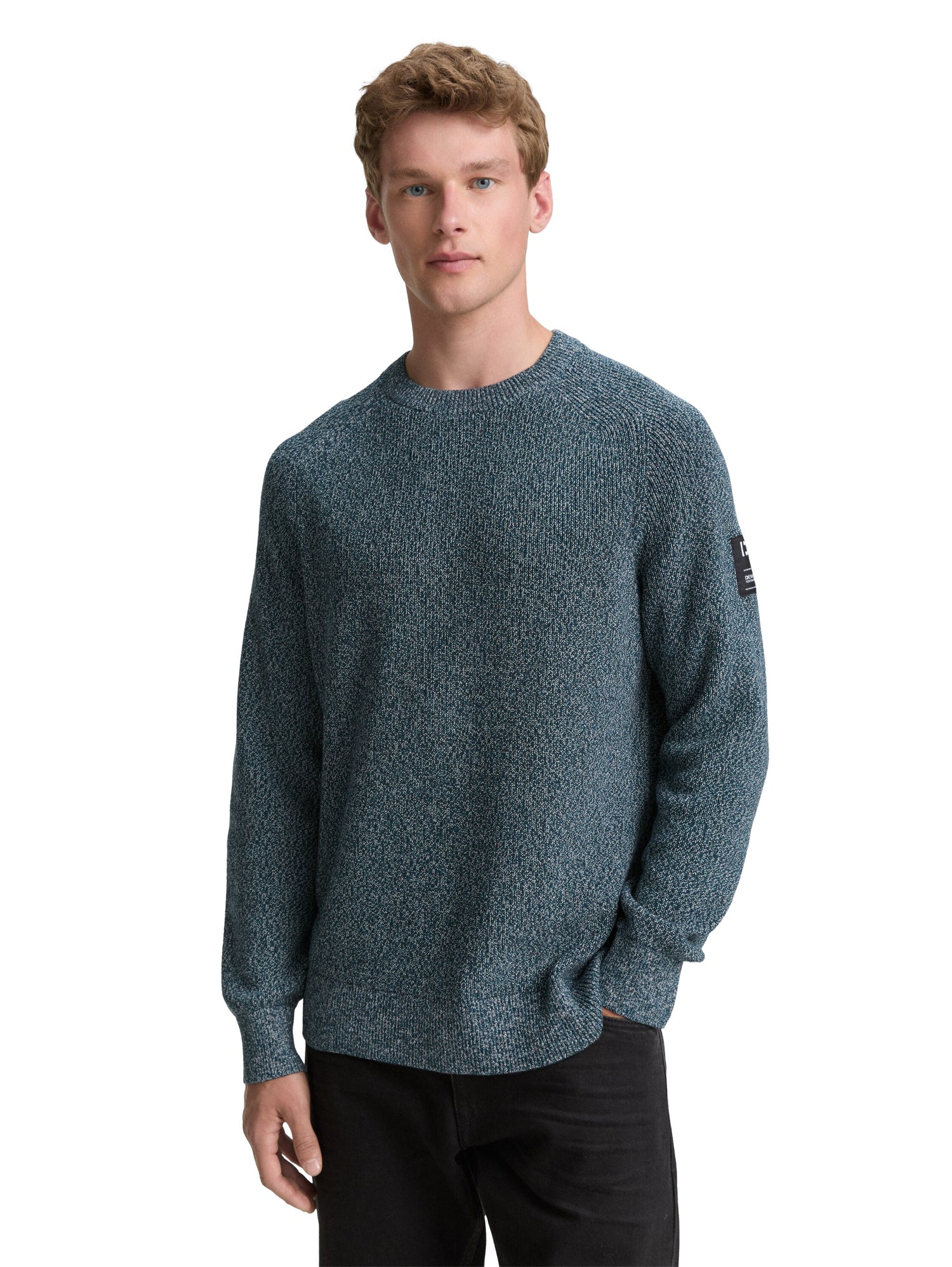 Strickpullover mit Struktur