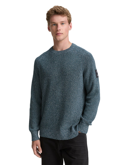 Strickpullover mit Struktur