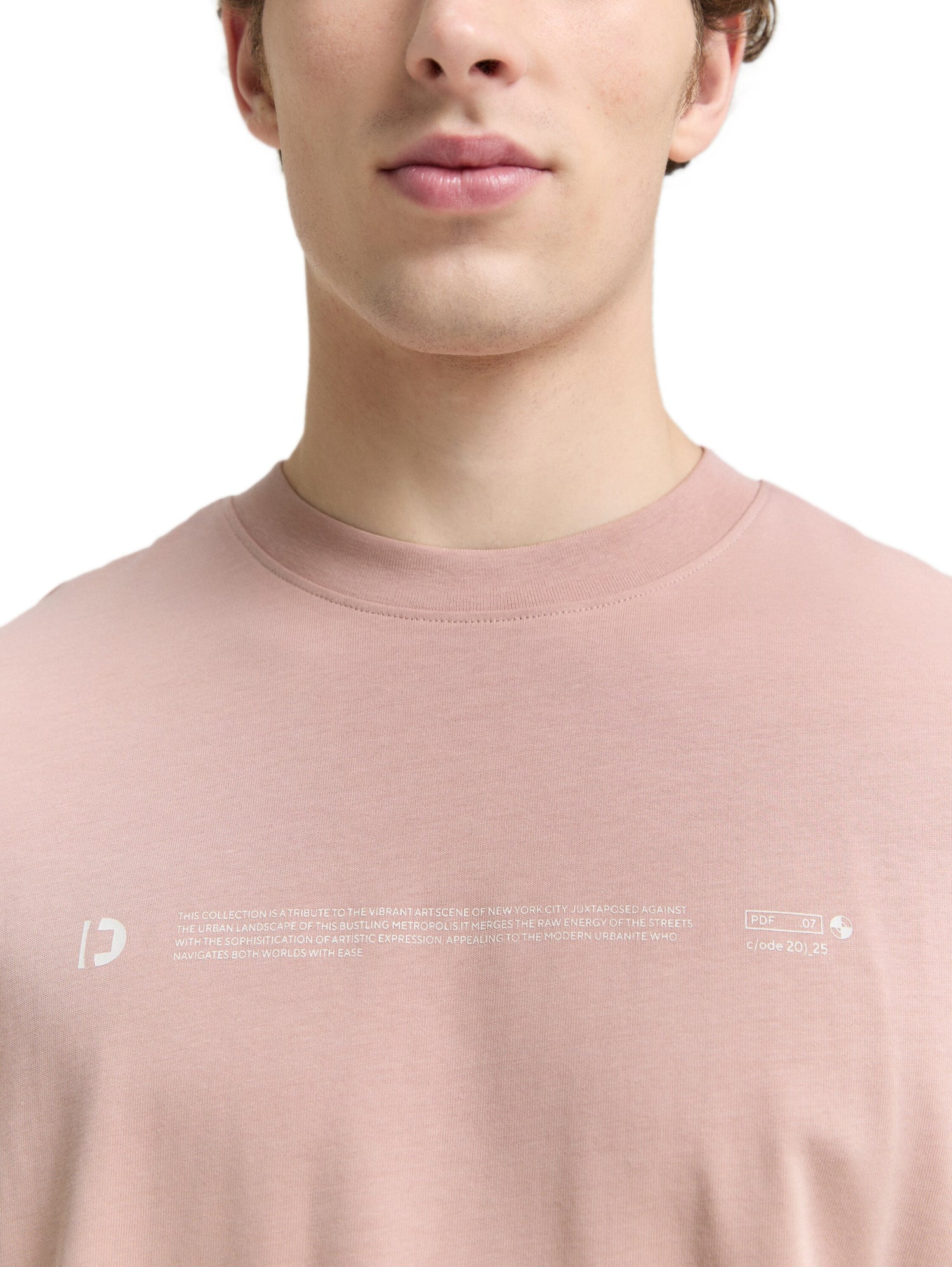 Heavy-Jersey T-Shirt mit Print