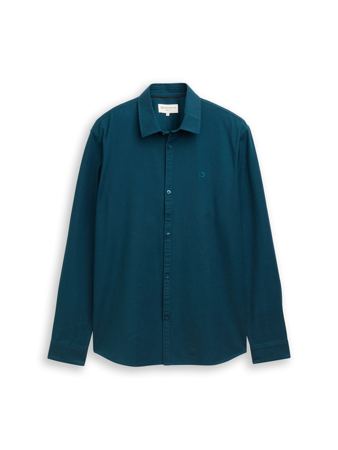 Regular Fit Hemd mit Logo-Stickerei