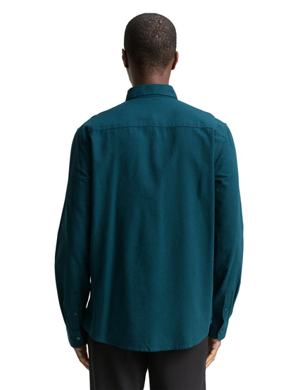 Regular Fit Hemd mit Logo-Stickerei