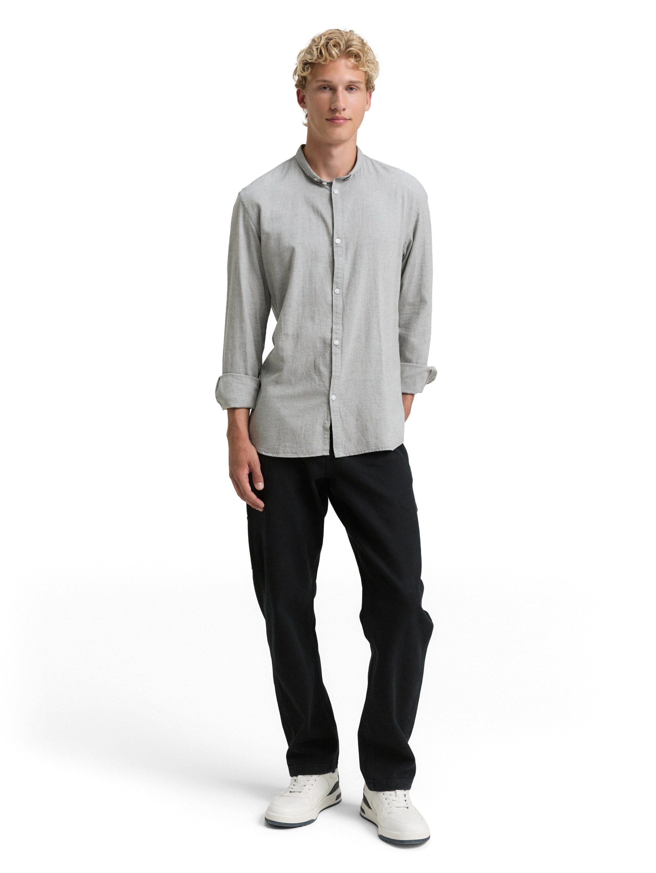 Fitted Twill Hemd