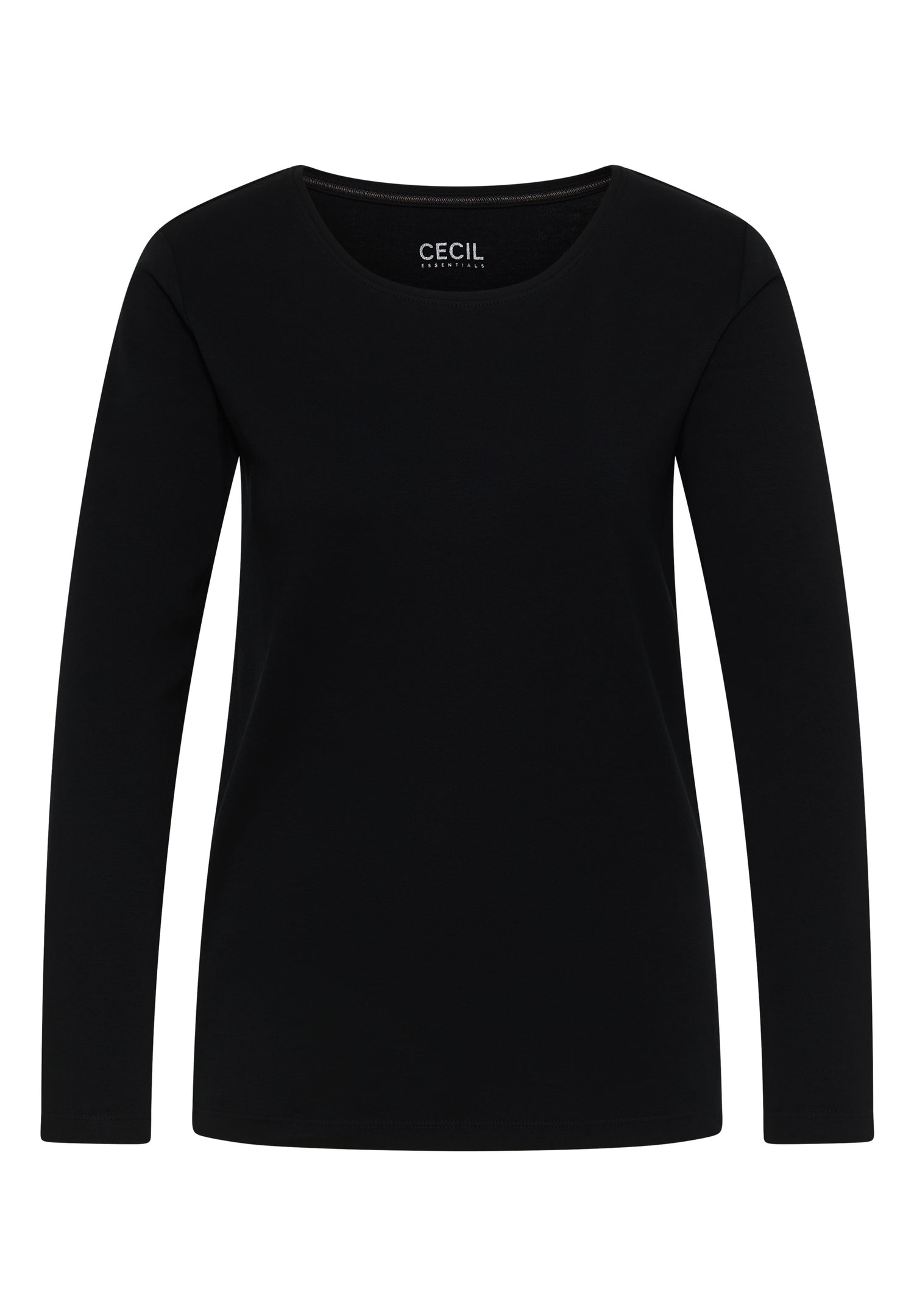 Basic Langarmshirt