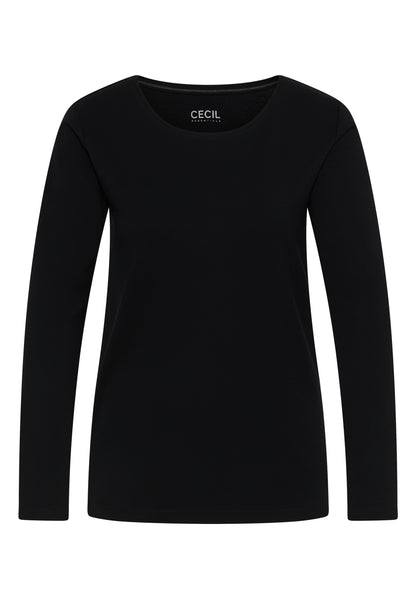 Basic Langarmshirt