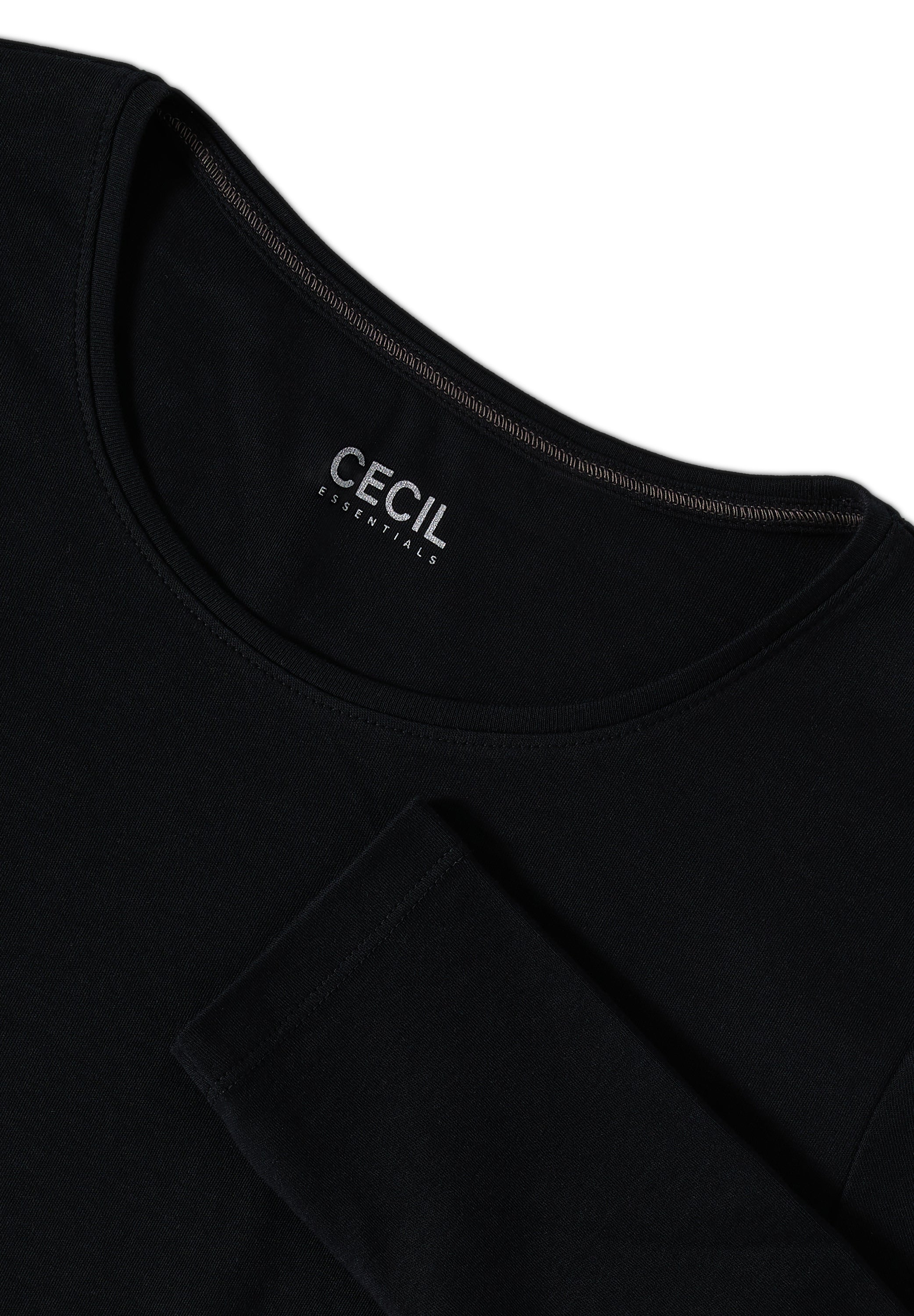 Basic Langarmshirt