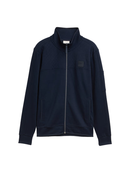 Sweatjacke mit Stehkragen