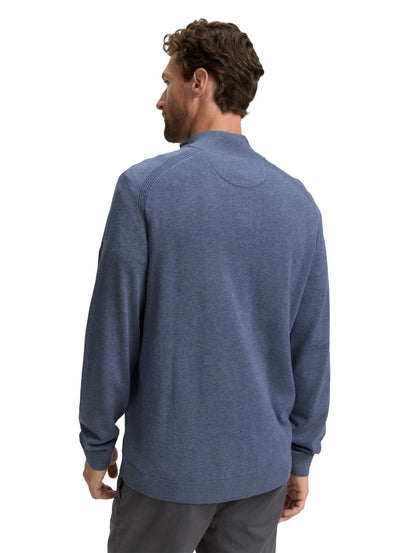 Troyer Strickpullover mit Logo-Stickerei