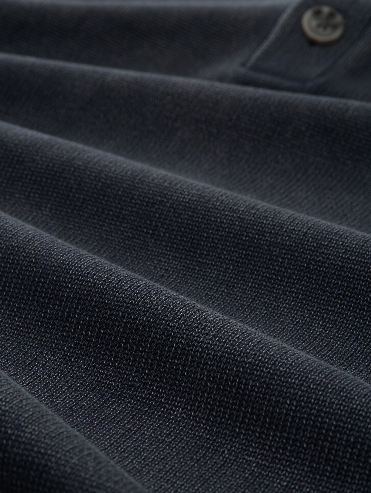 Troyer Strickpullover im Washed-Look aus Baumwolle