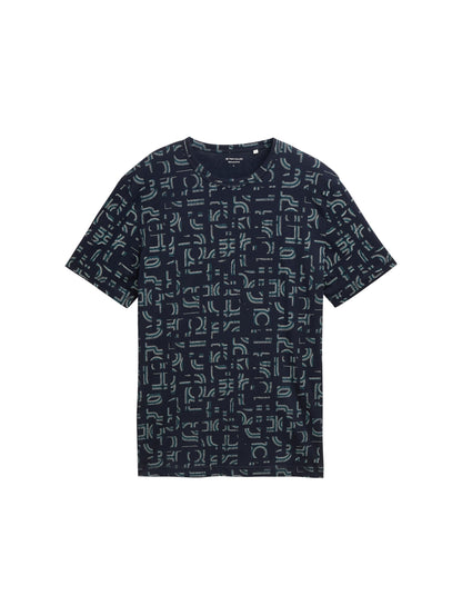 T-Shirt mit Alloverprint