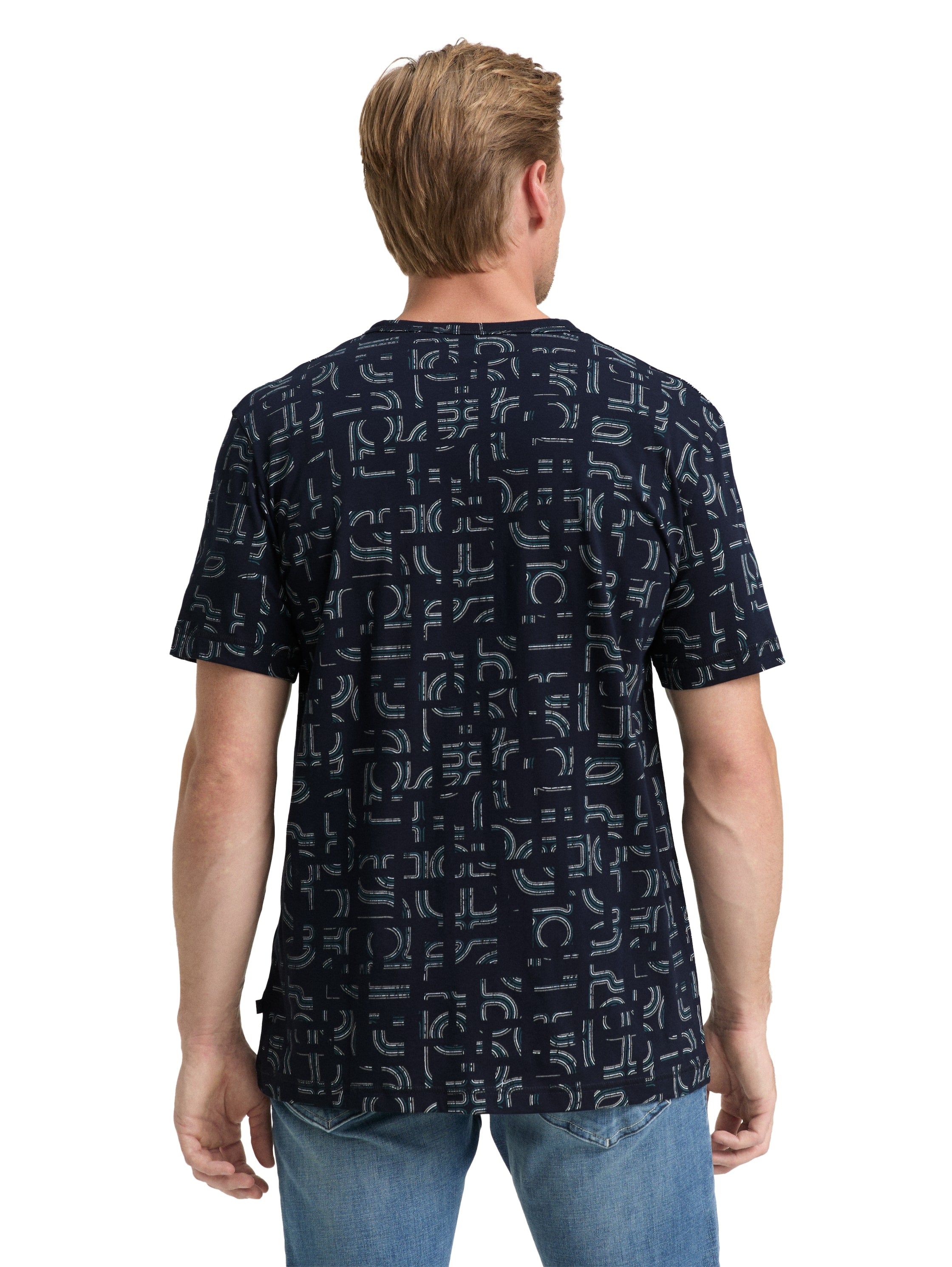 T-Shirt mit Alloverprint