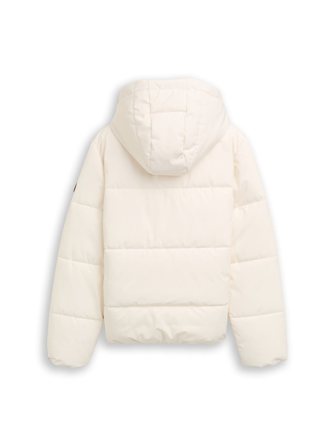 Puffer-Jacke mit abnehmbarer Kapuze