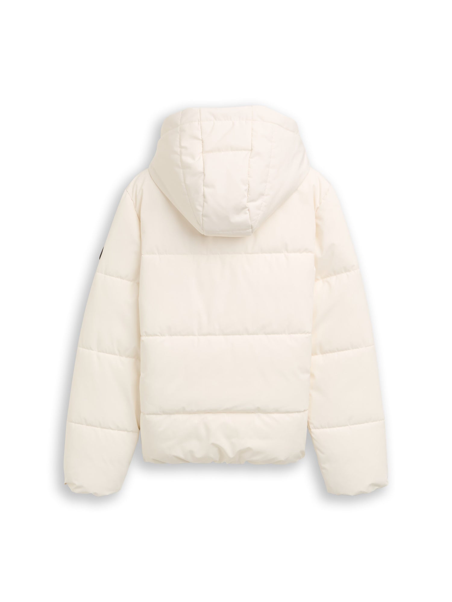 Puffer-Jacke mit abnehmbarer Kapuze