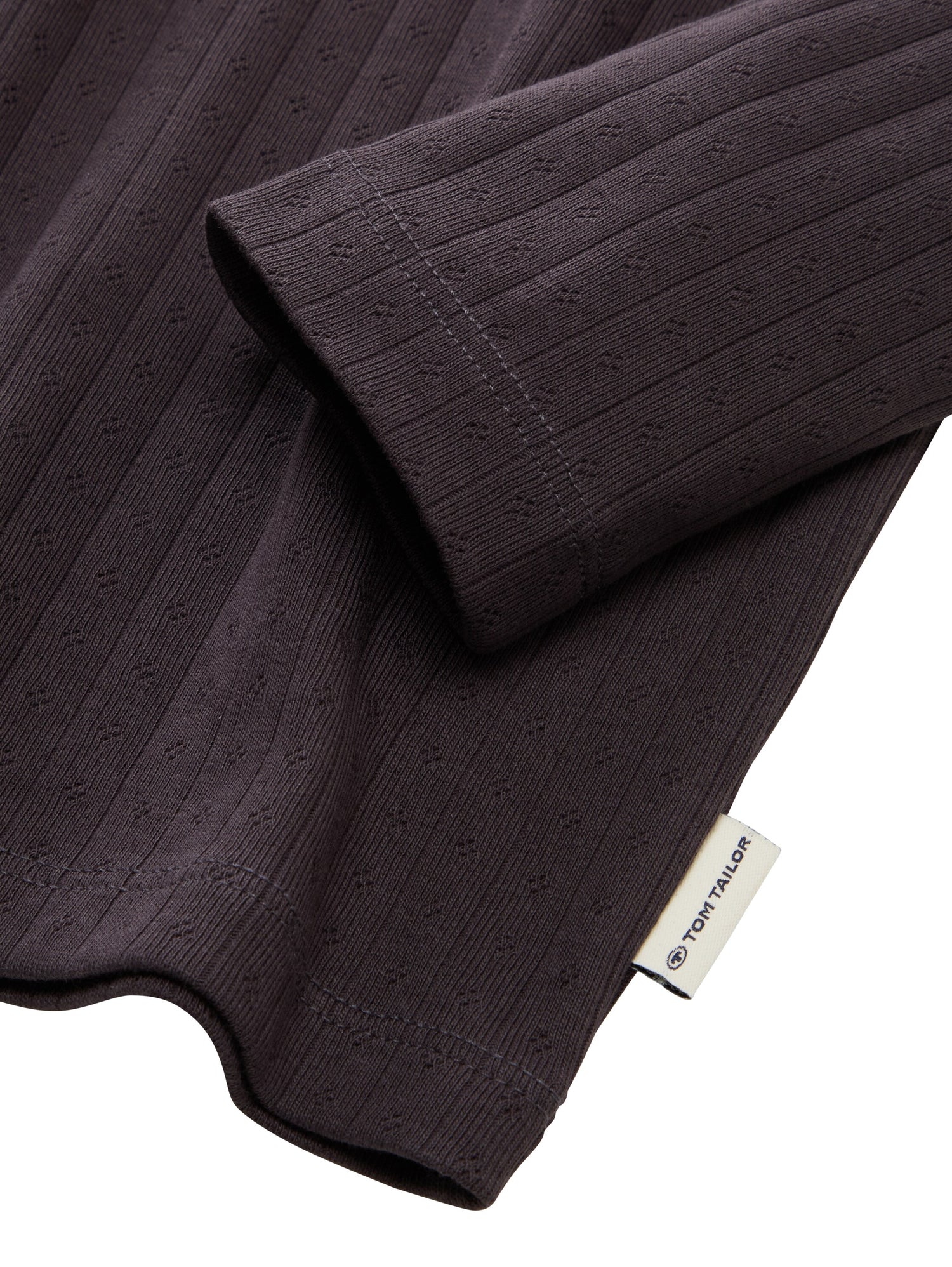 Pointelle Langarmshirt