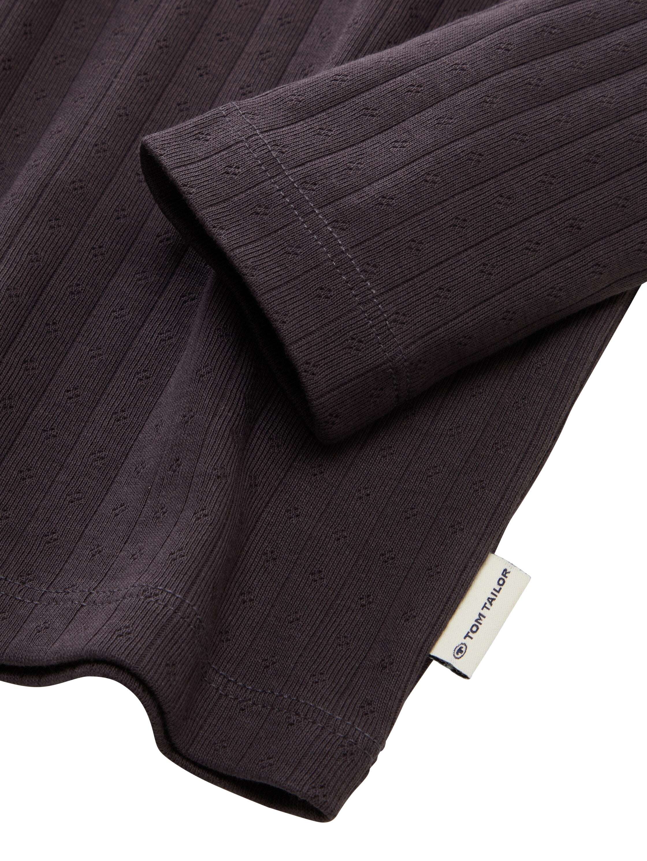 Pointelle Langarmshirt