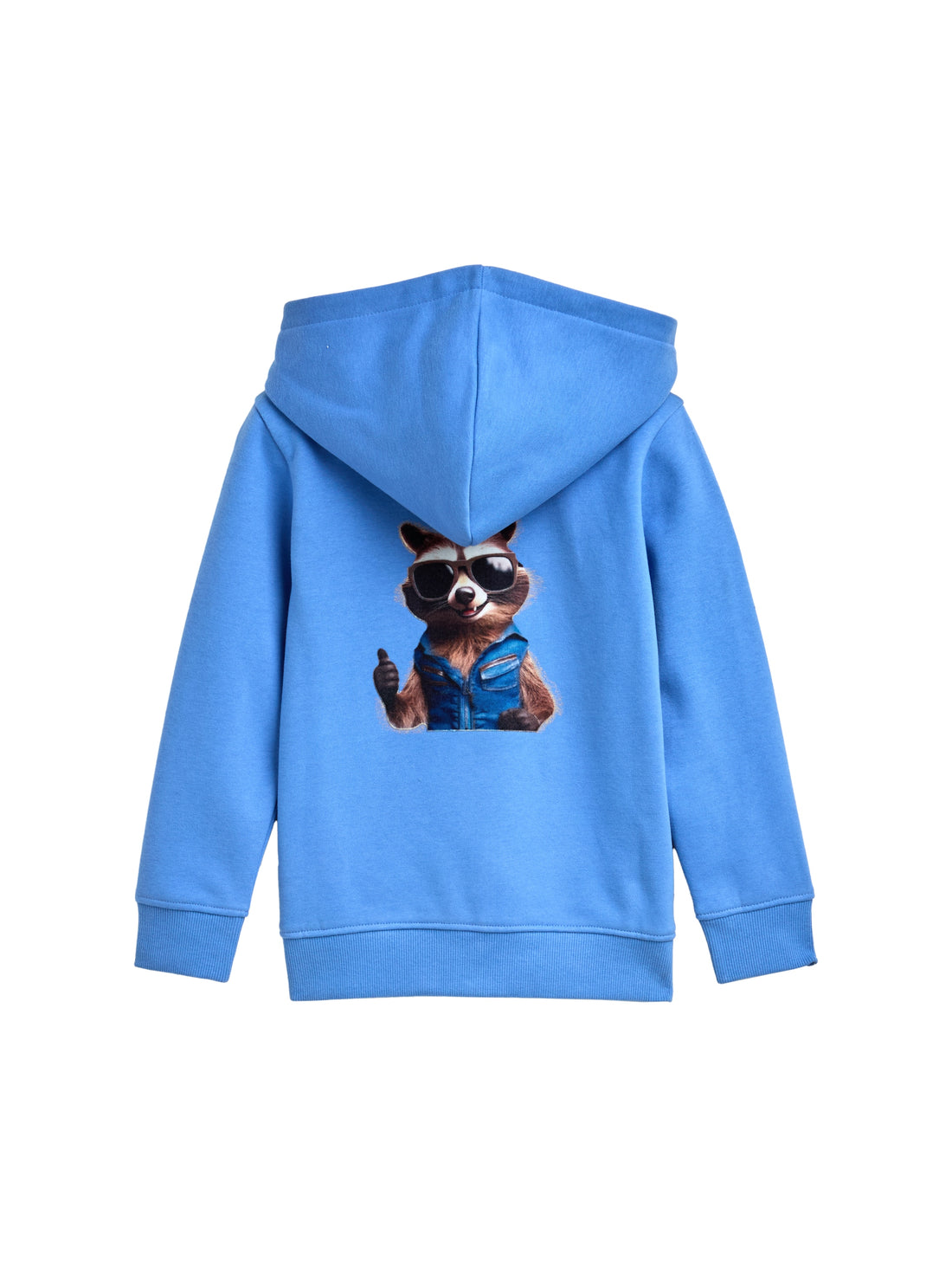 Hoodie Sweatshirt mit Rücken-Print