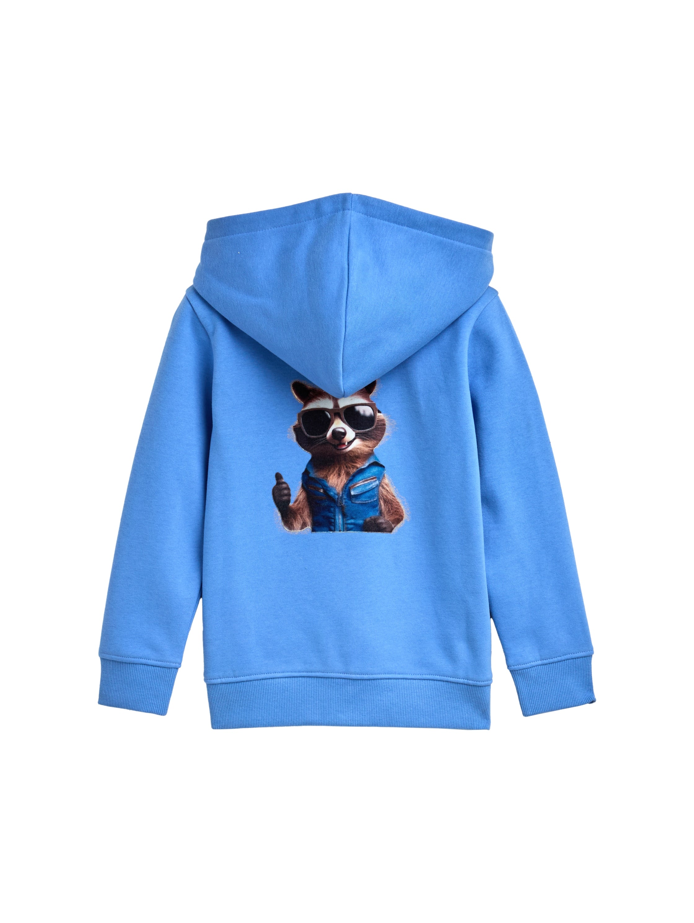 Hoodie Sweatshirt mit Rücken-Print
