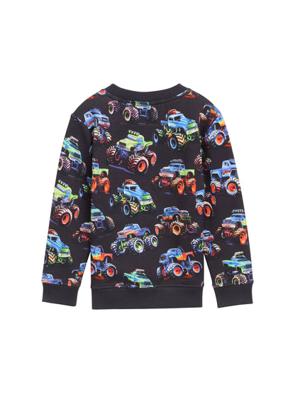 Sweatshirt mit Allover-Print