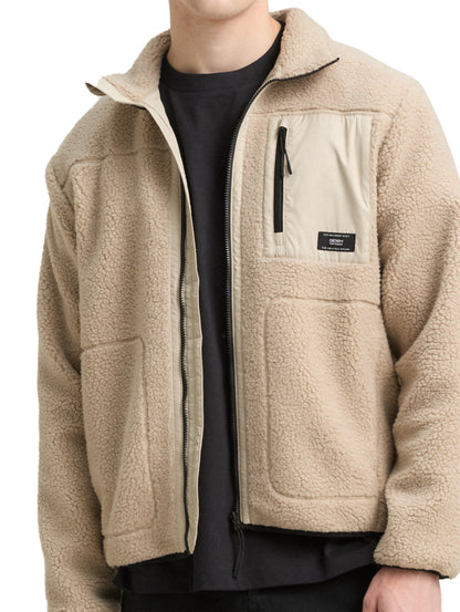 Teddyjacke mit Stehkragen